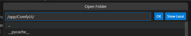 Open Folder